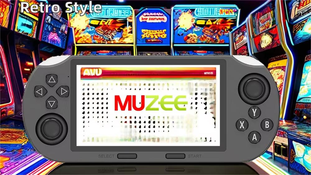 MUZEE: Leistungsstarke Handheld-Konsole mit über 30.000 Spielen
